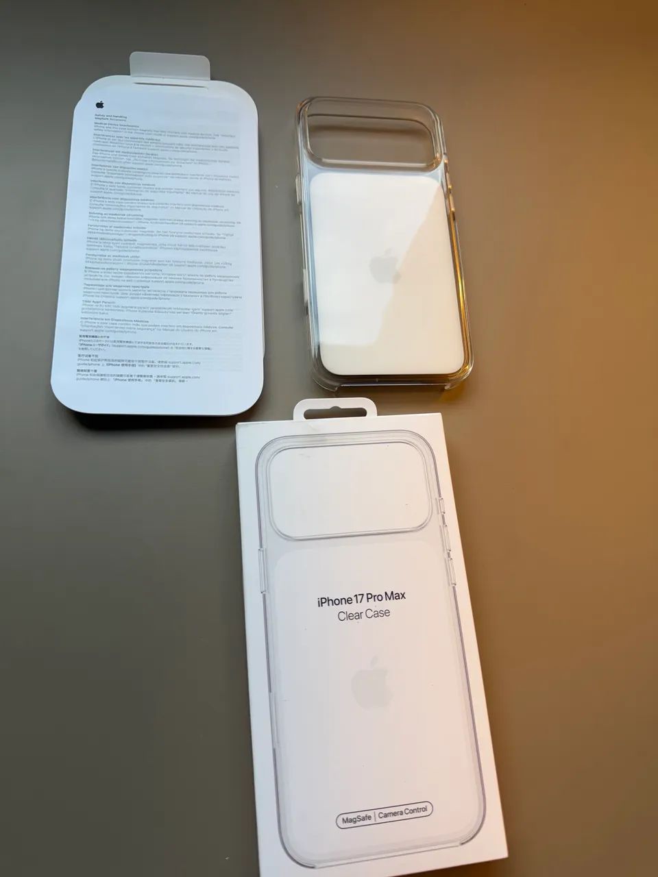 Capa apple transparente magsafe original para iphone 17pro max - Foto 2