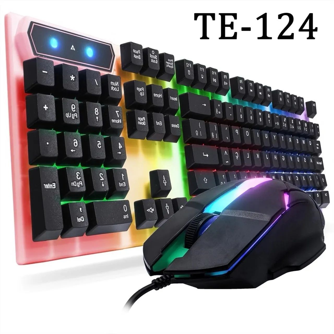 Kit Teclado e Mouse Gamer 
