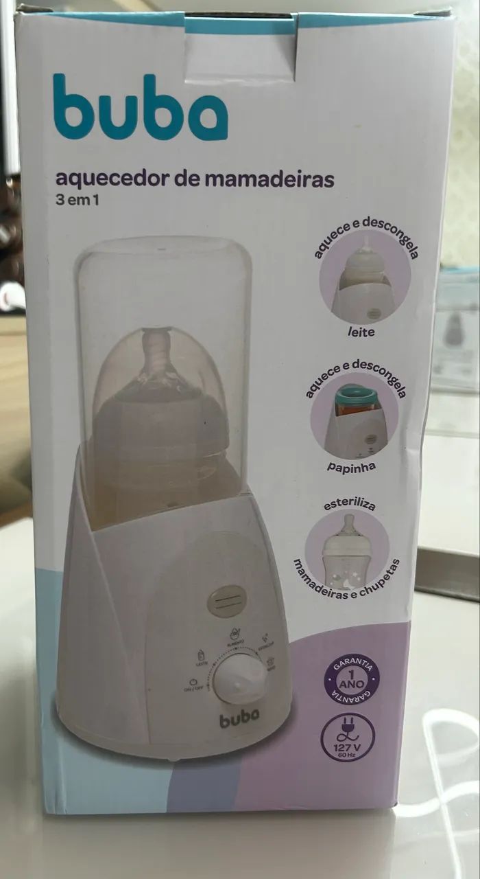 Aquecedor de mamadeira Buba 3 em 1 - Foto 2