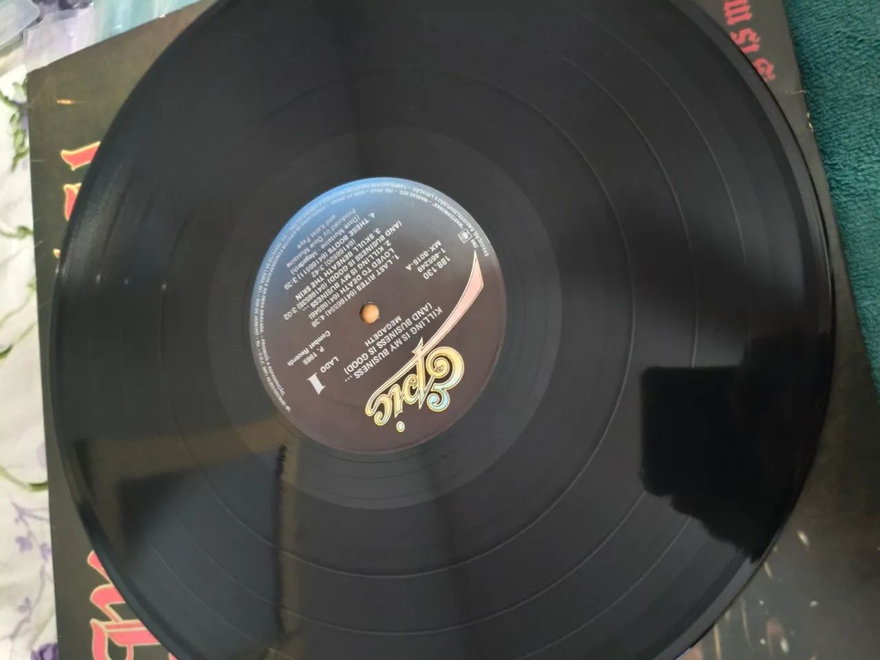 Lp Megadeth Killing is My Business  - Foto 4