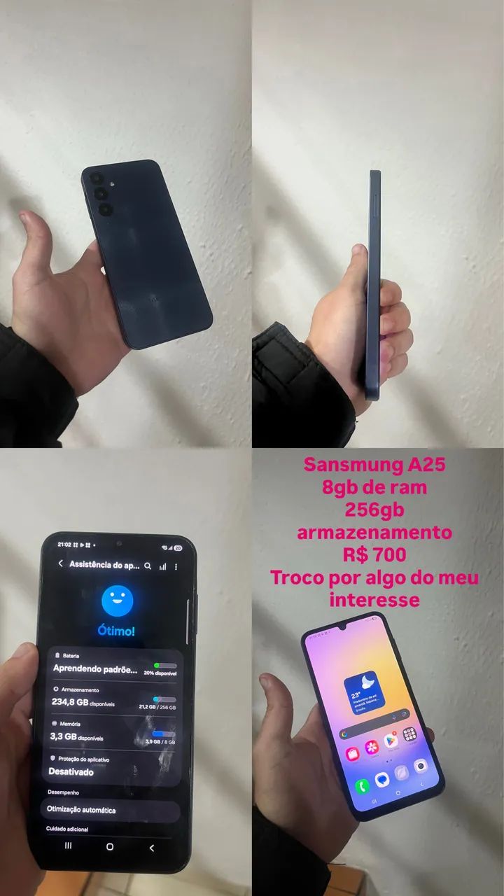 Vendo ou troco Samsung A25 - Foto 2