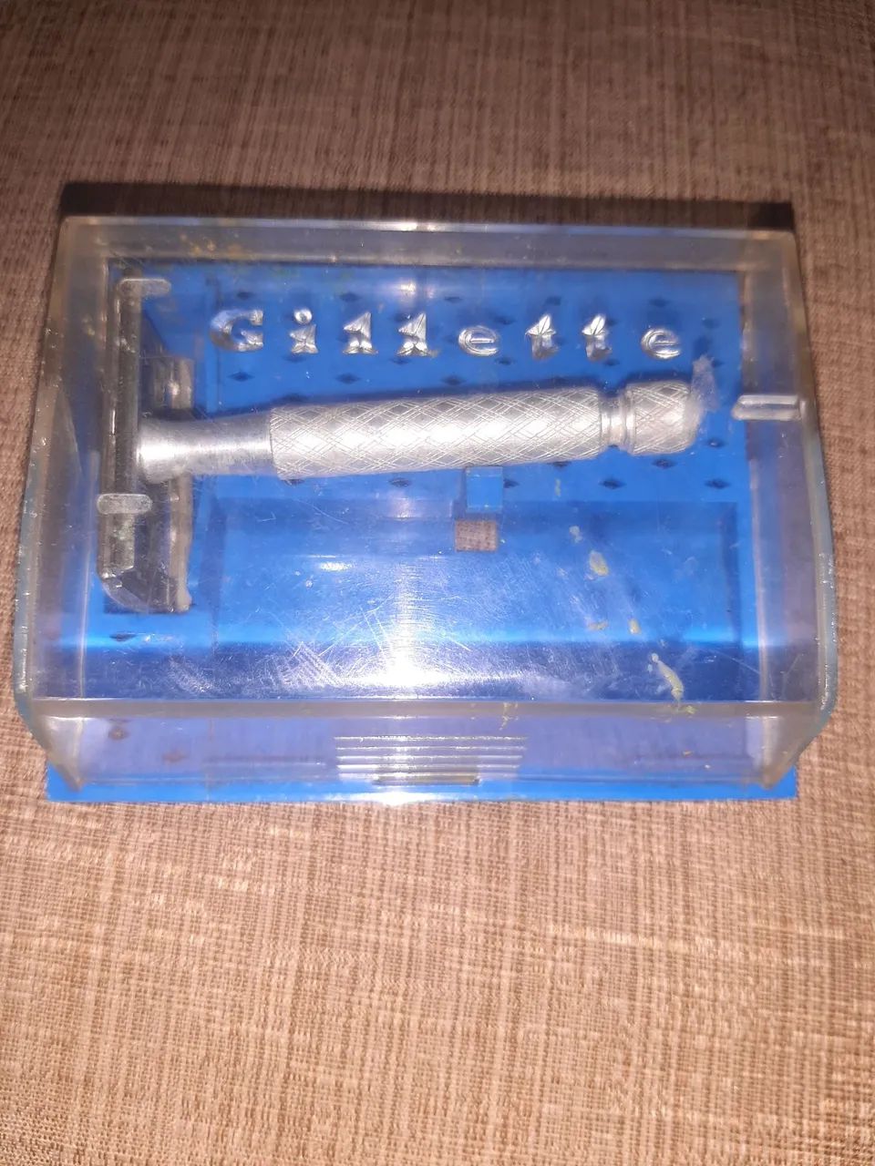 barbeador antigo Gillette 