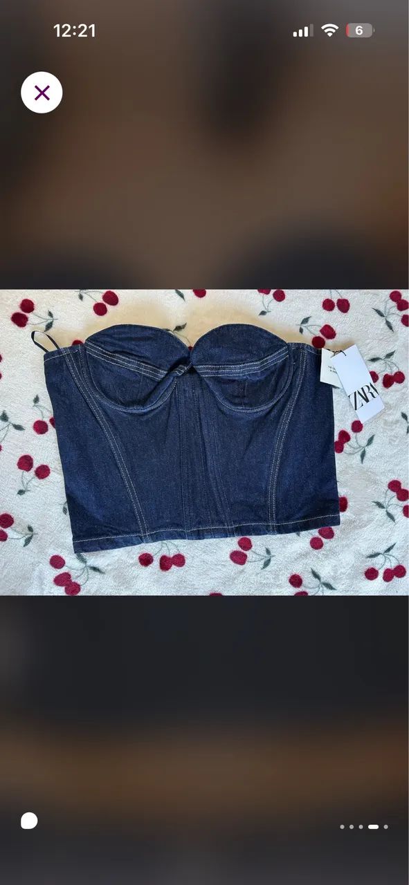 Corset Zara jeans TAM G nova  - Foto 2