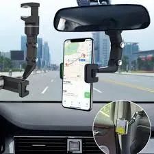 Suporte De Retrovisor Celular Tablet Gps 360° B-max - Foto 5