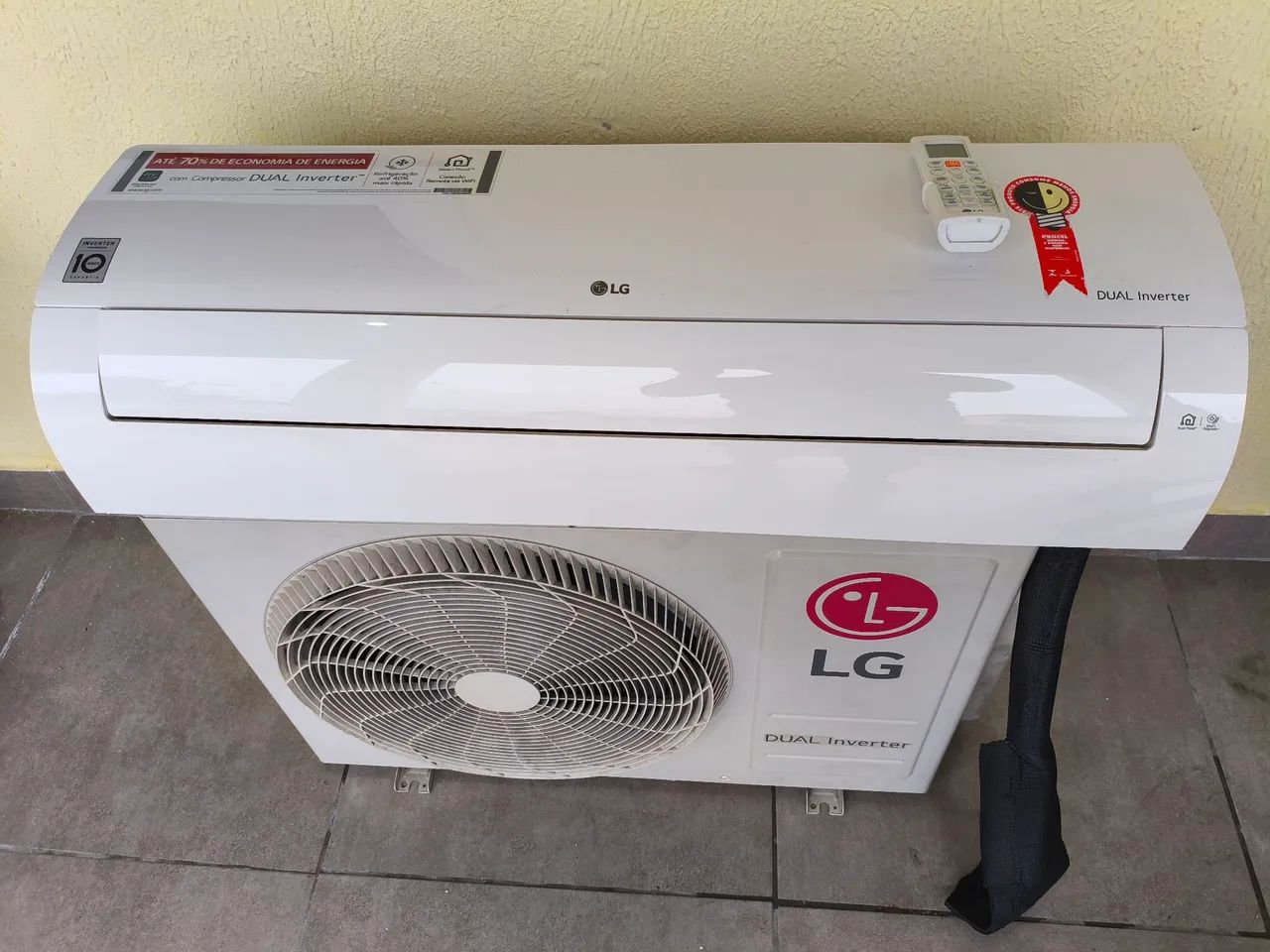 SPLIT LG DUAL INVERTER 22.000 REVISADO E GIGIENIZADO