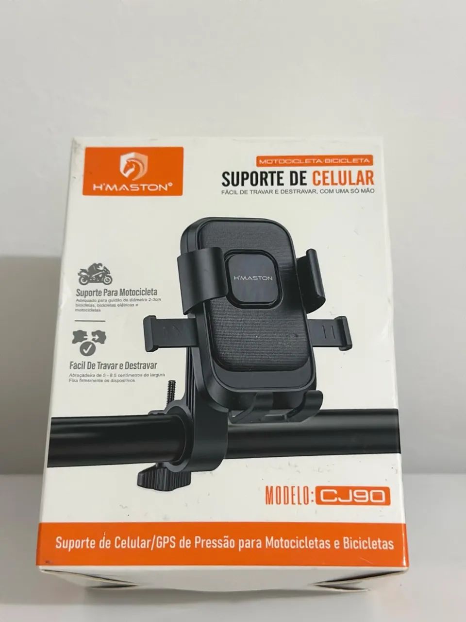 Suporte de celular para moto