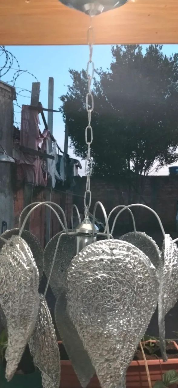 Luminária Folhas Pendente  - Foto 4