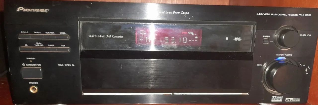 Vendo ou troco receiver pionnerVSX-D912  - Foto 3