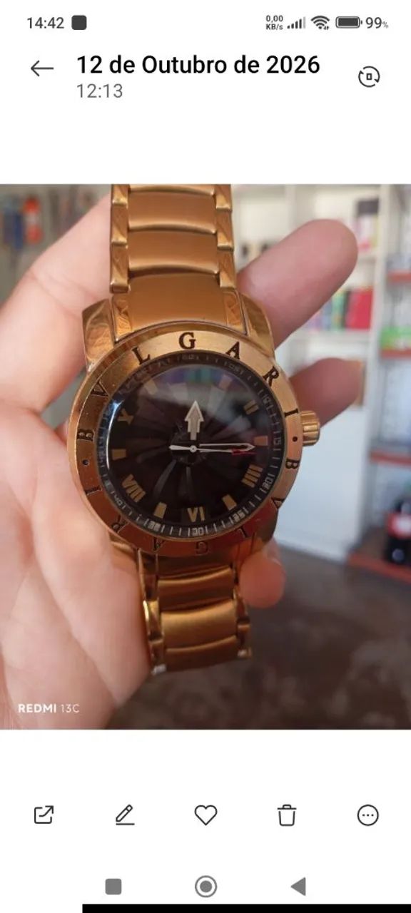 Relógio Bulgari 