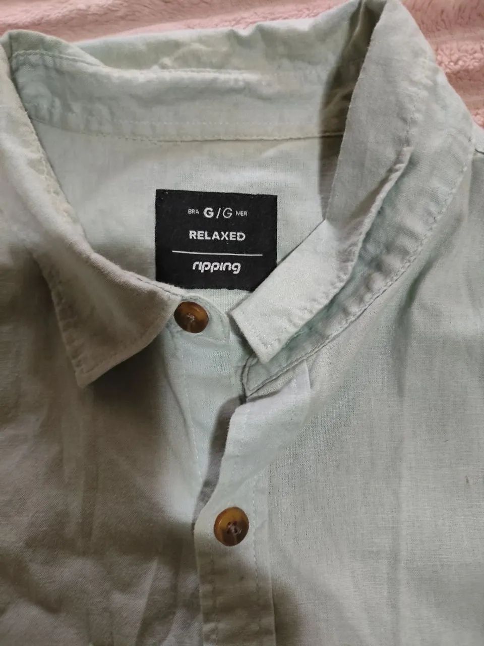 Vendo camisa de algodão masculina. - Foto 2