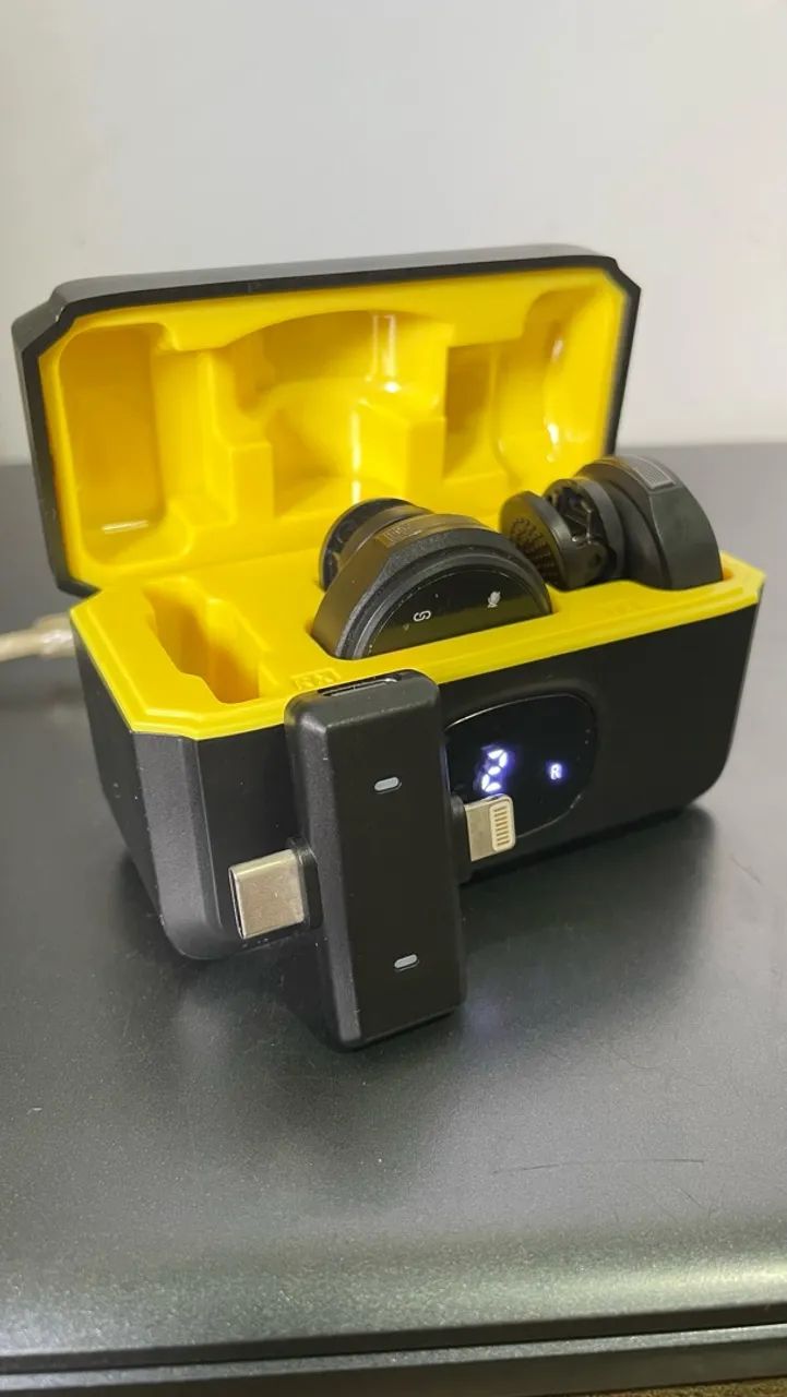 Microfone de lapela (tipo C e light)