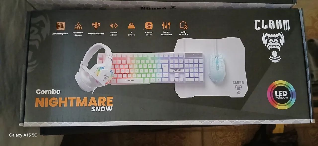Kit gamer combo teclado  - Foto 3