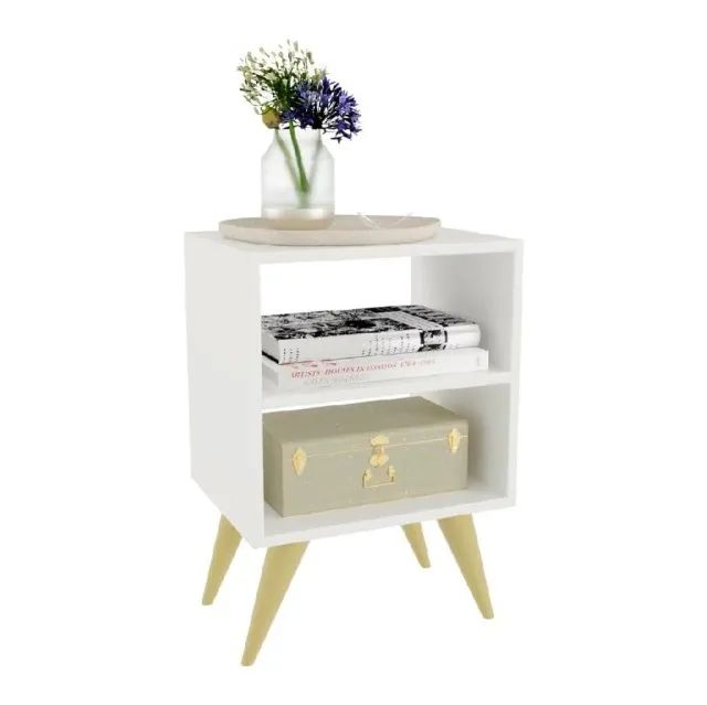 Mesa de Cabeceira de Luxo Palma - Original e Nova na Caixa
