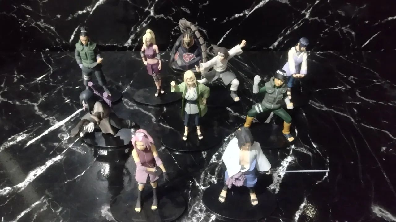 10 Bonecos colecionáveis do anime Naruto  - Foto 2