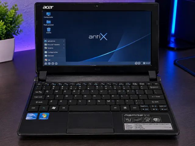 Computador Compacto Acer Aspire One 2GB RAM e HD 160GB - Foto 4