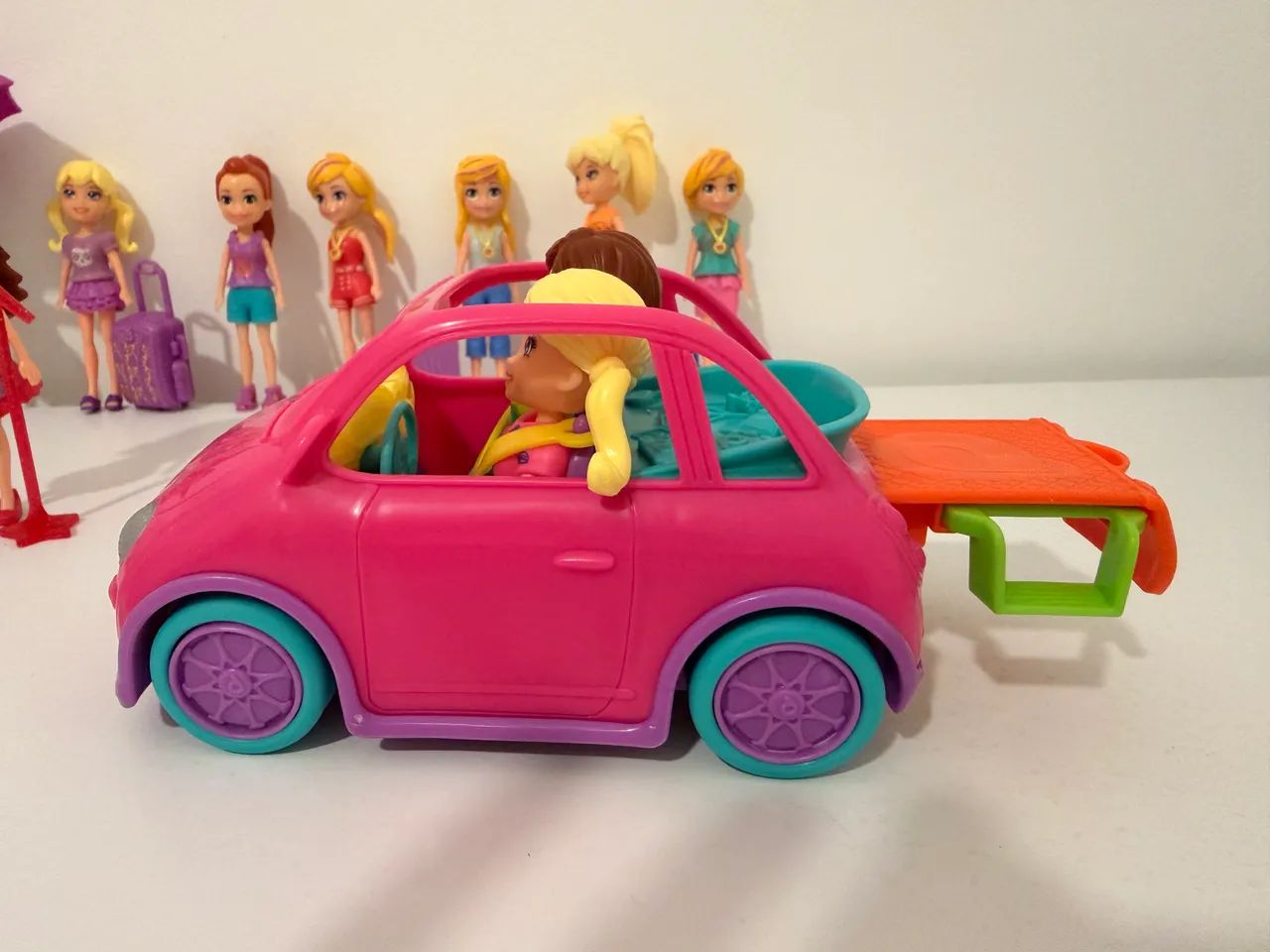 Bonecas e carro Polly (lote) - Foto 4