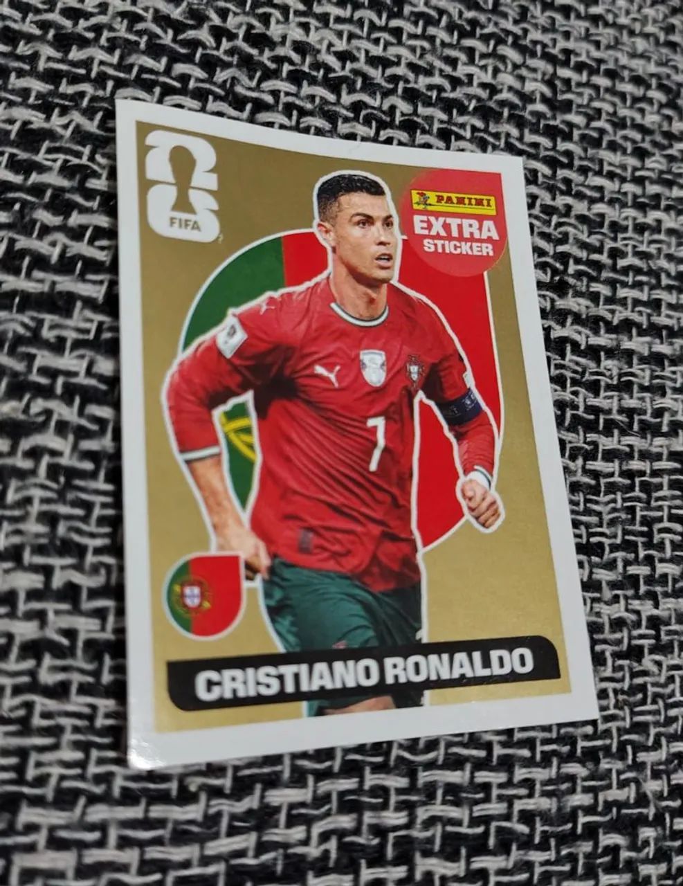 Legend Cristiano Ronaldo Ouro Original Panini - Foto 2