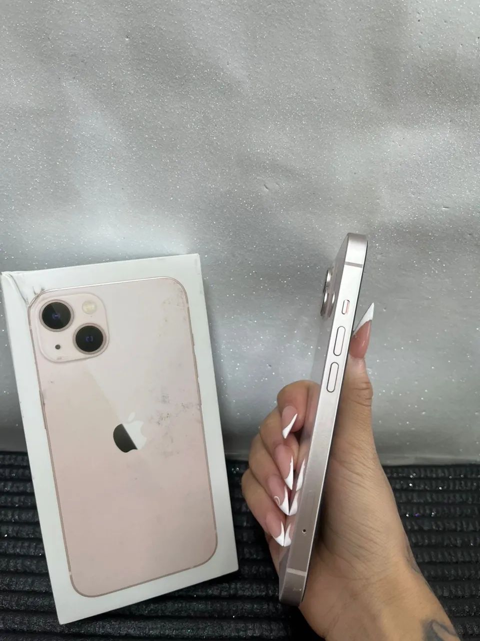 IPHONE 13 128GB ROSA  BATERIA 85%  COM CAIXA R$1899,00* - Foto 3