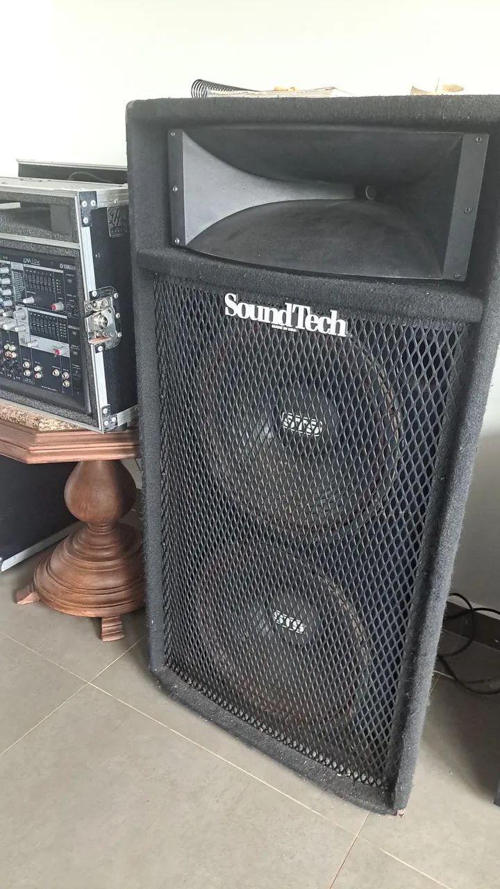 Par de caixas Soundtech (USA) sx 24 - Foto 2