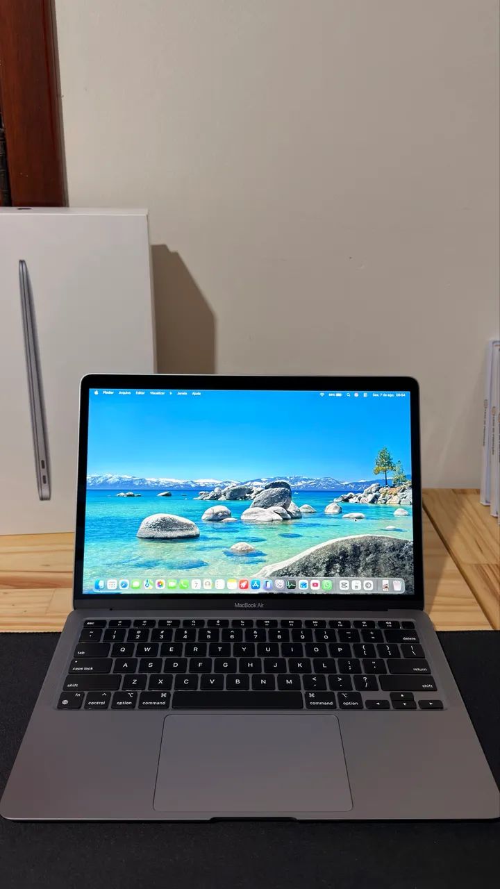 Macbook Air M1 na garantia da apple bateria 100% - Foto 2