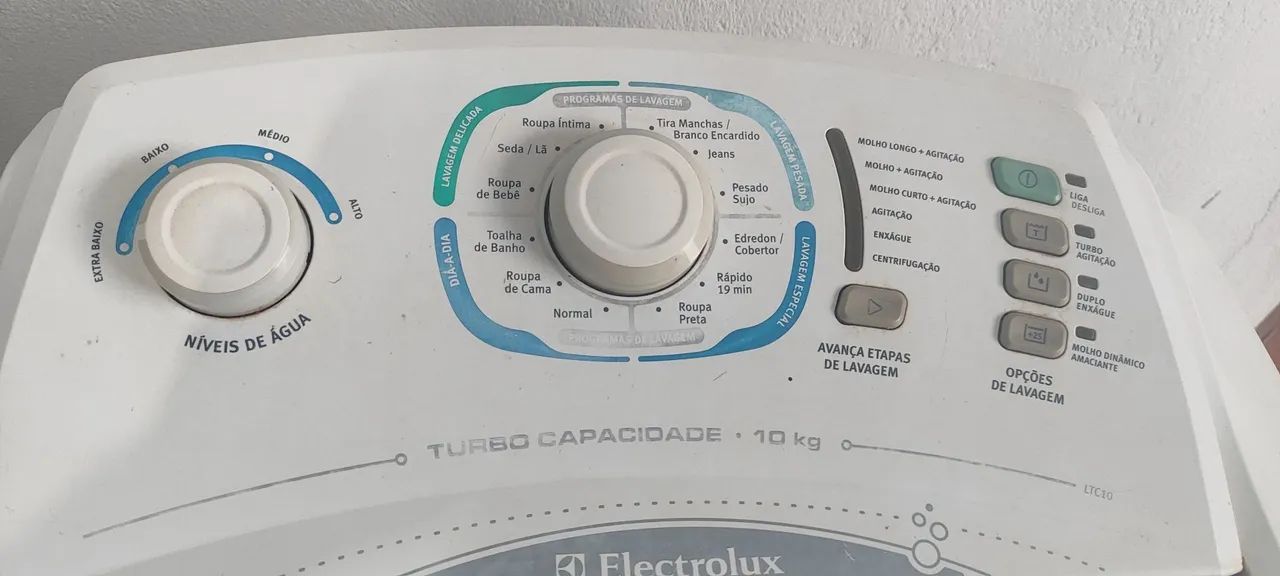 Lavadora Electrolux 10kg
