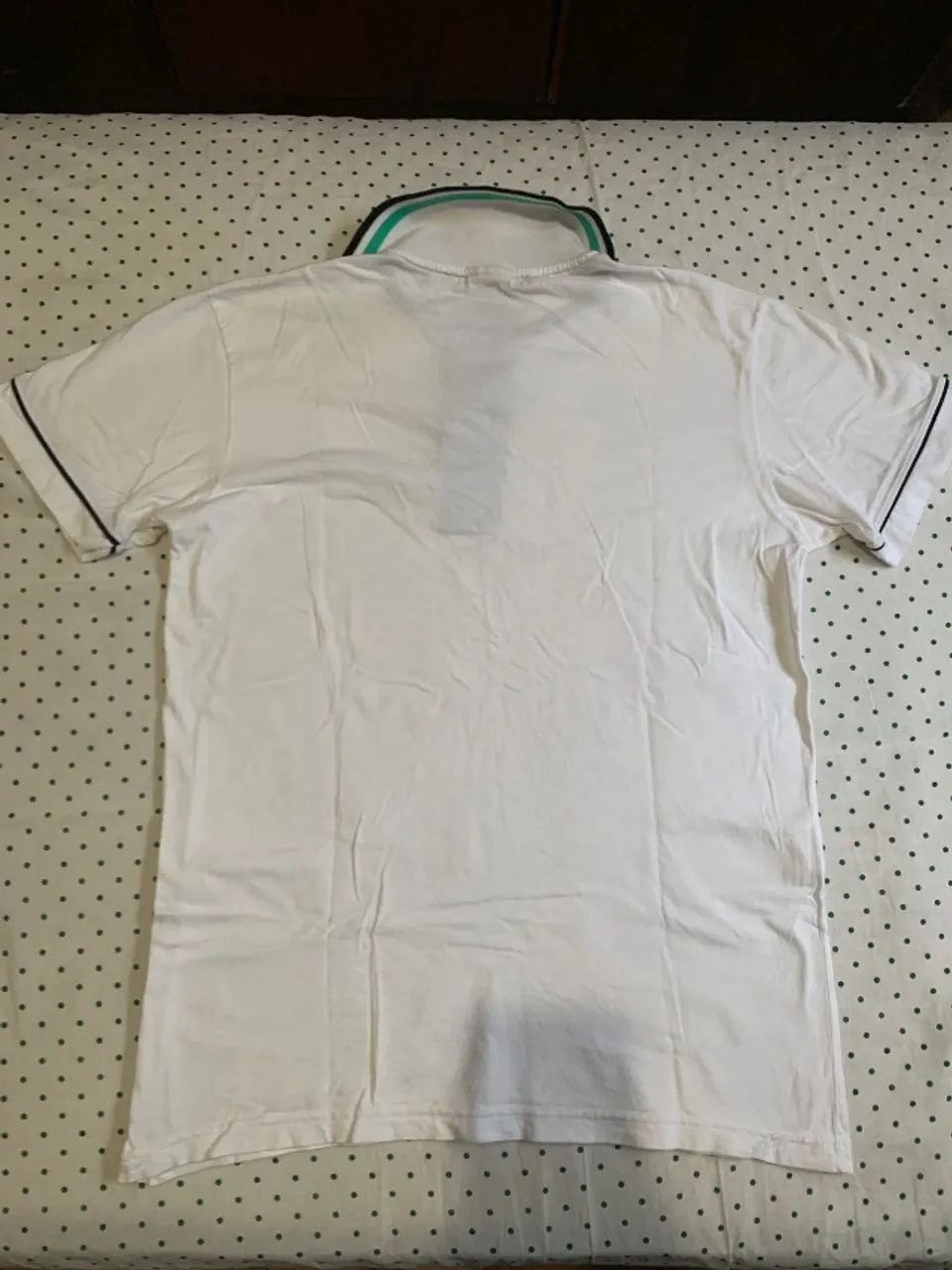 Camisa polo branca - Foto 2