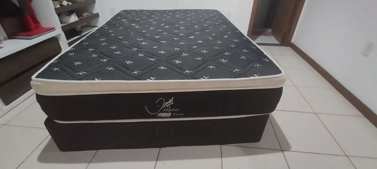 Cama box com colchão  - Foto 3
