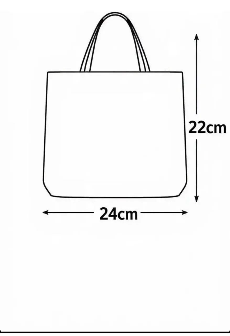 Bolsa de tecido Minnie - Foto 5