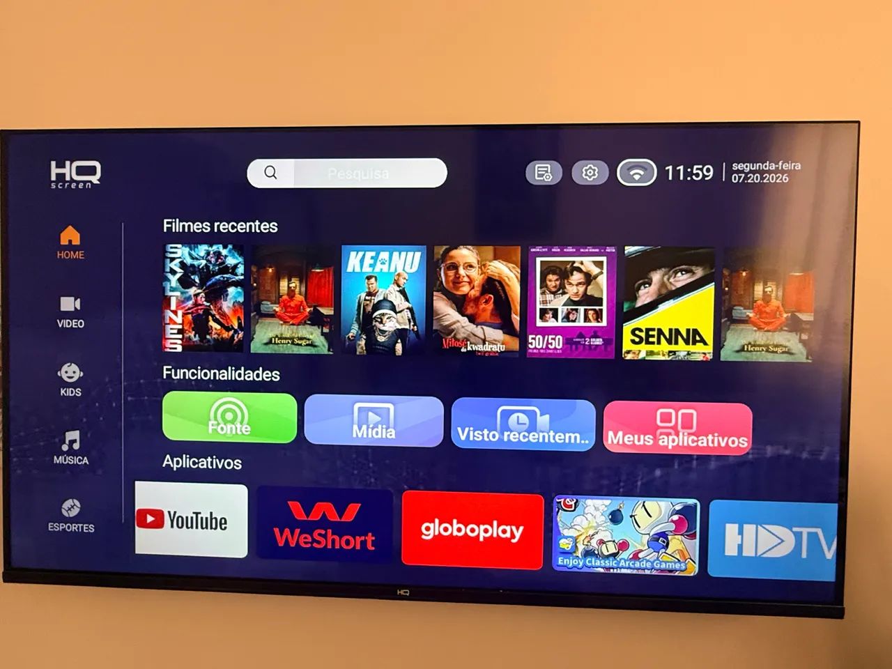 Vendo smart tv HQ 43 polegadas  - Foto 2