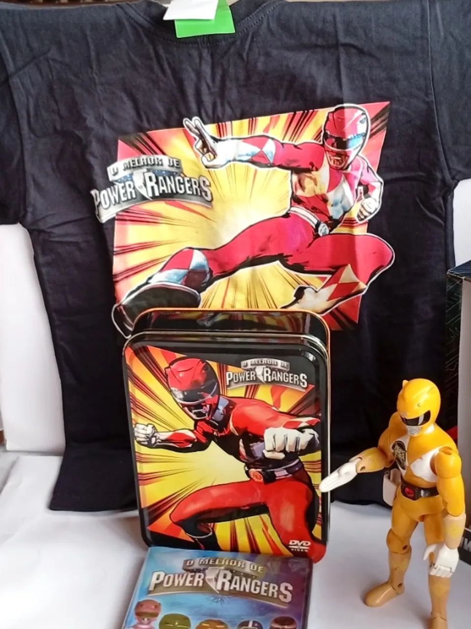 DVD POWER RANGERS NA LATA - Foto 4