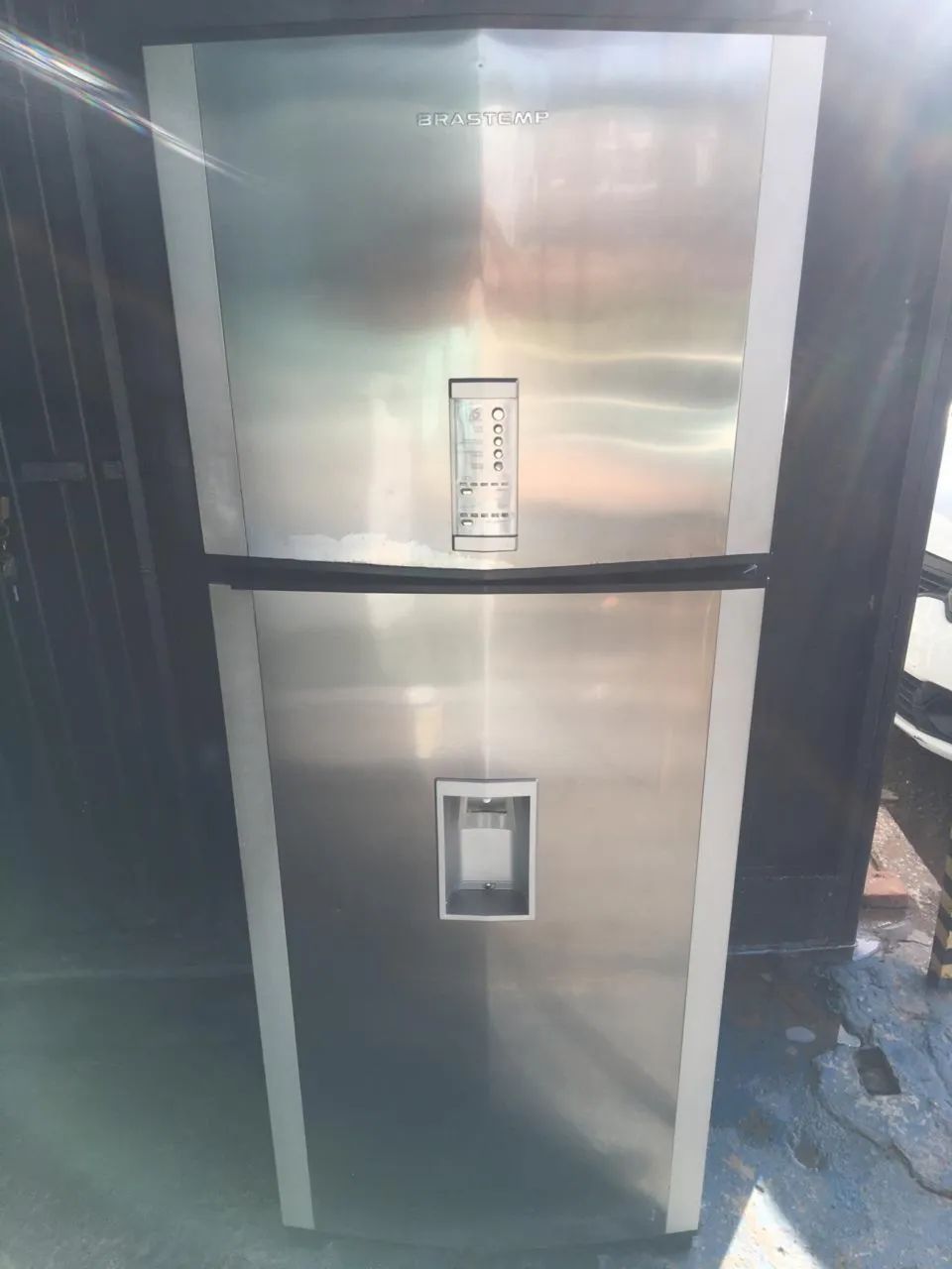 Geladeira - BRASTEMP 432 LITROS INOX - Foto 2