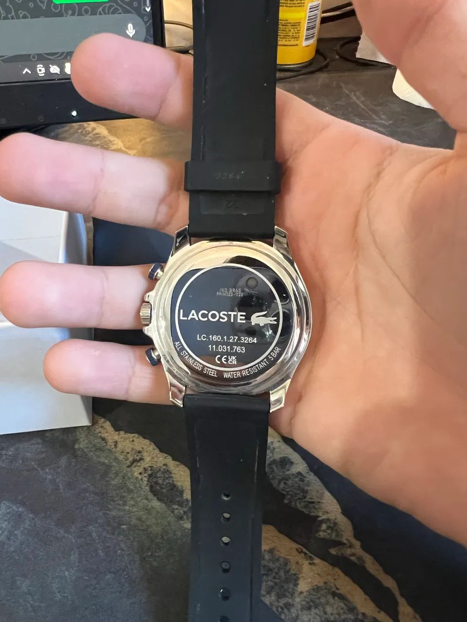 Relógio Lacoste Cronógrafo 