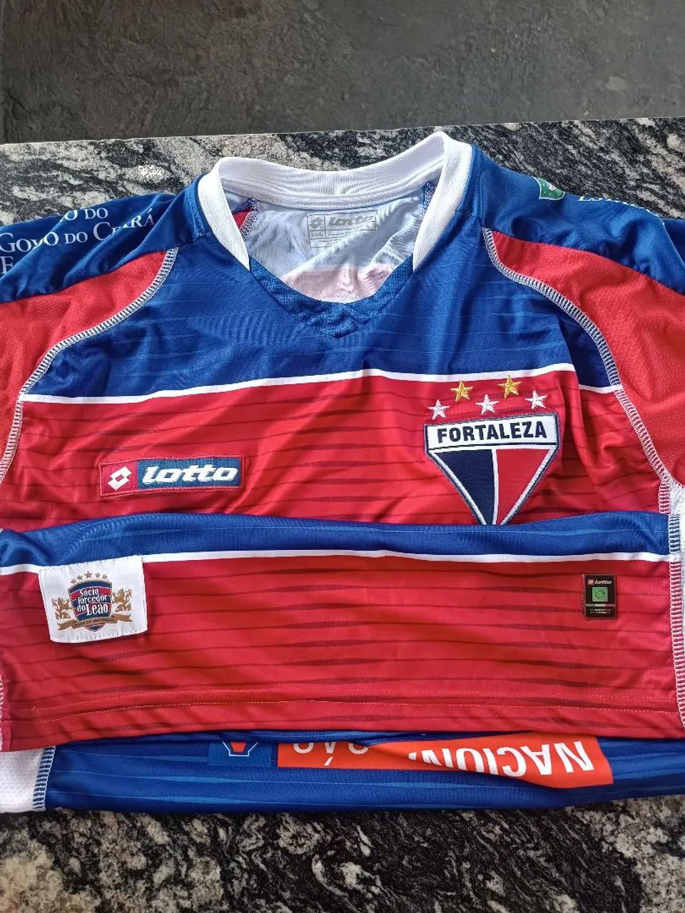 Camisa Fortaleza Lotto 2010 - Foto 3