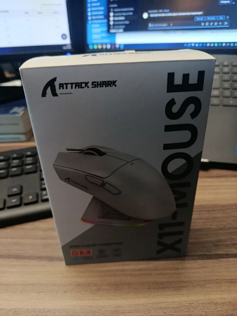 MOUSE ATTACK SHARK X11 - NOVO
