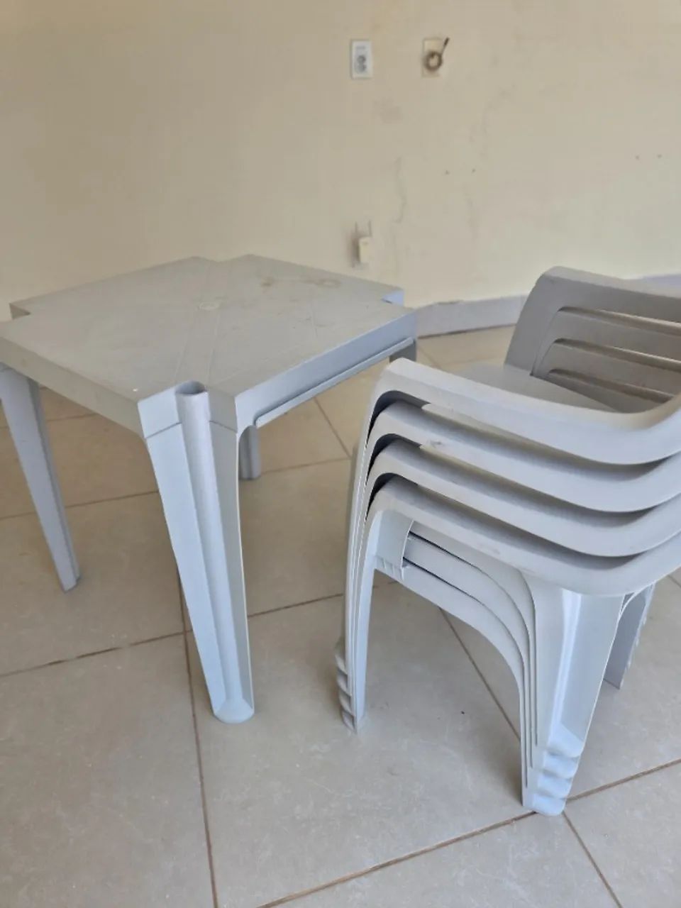 Mesa de Plástico 