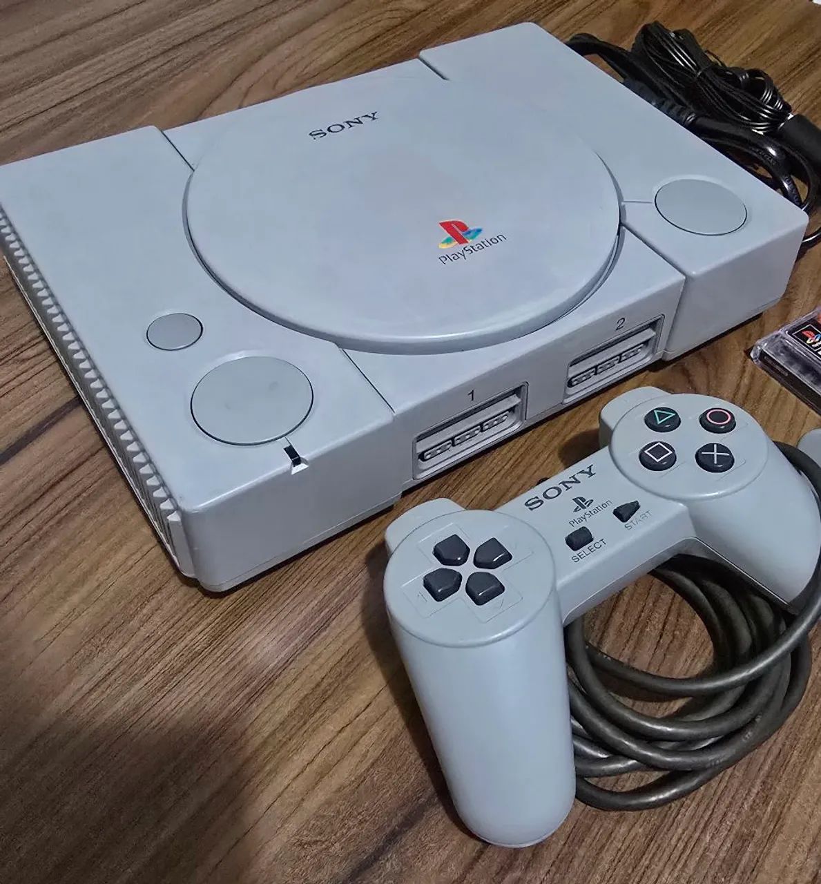 PLAYSTATION 1 (PS1 FAT) COMPLETO + JOGO  - Foto 4