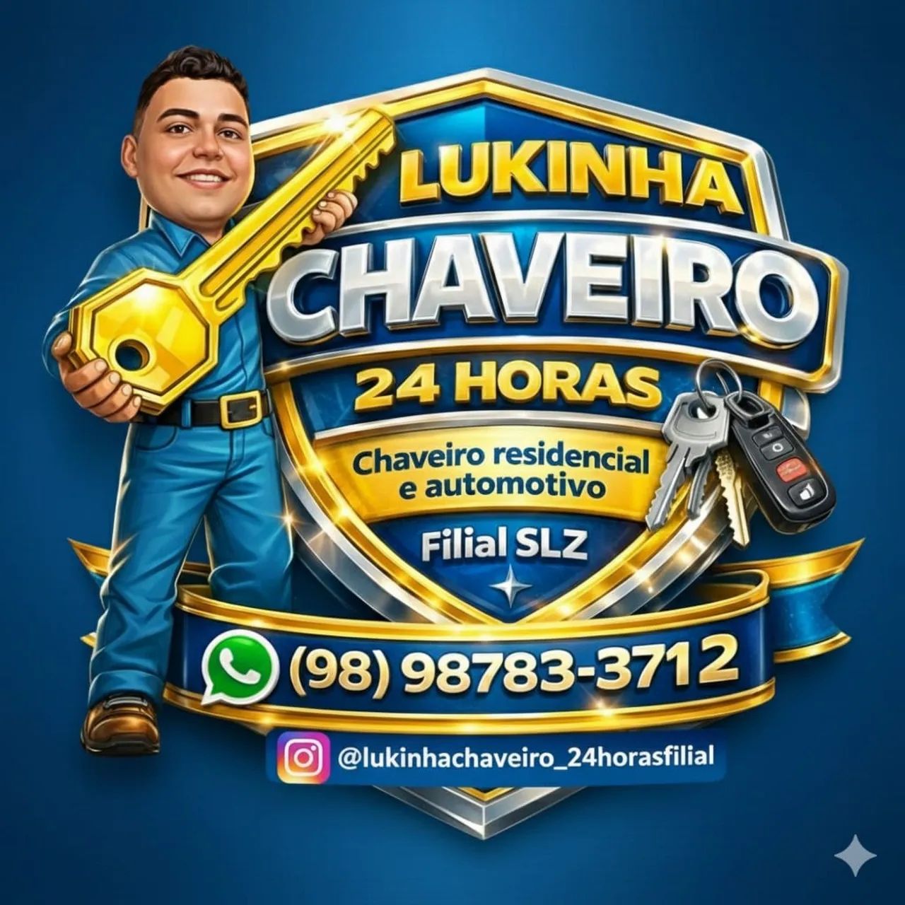 LUKINHA CHAVEIRO SLz