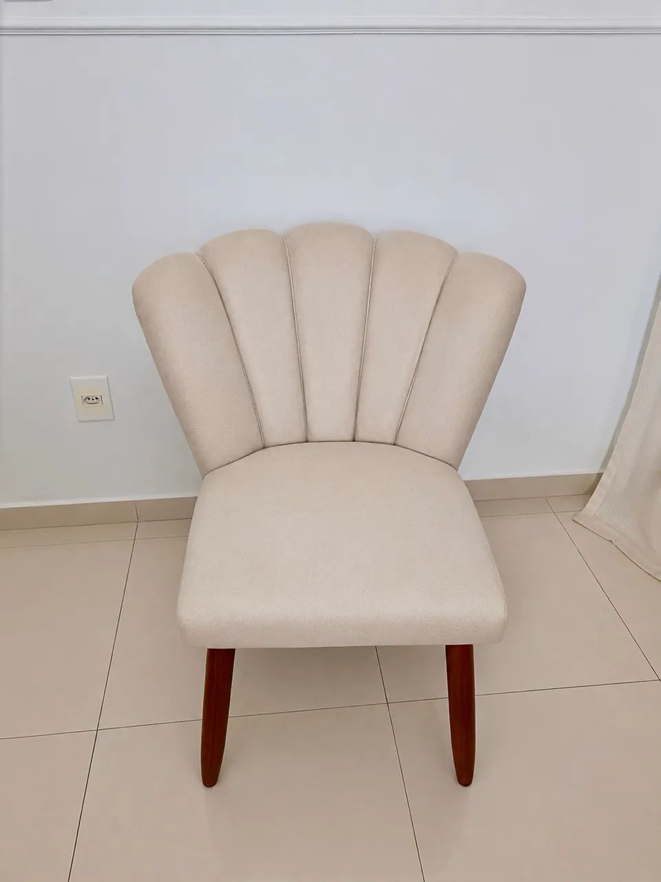 Cadeira de concha sereia 