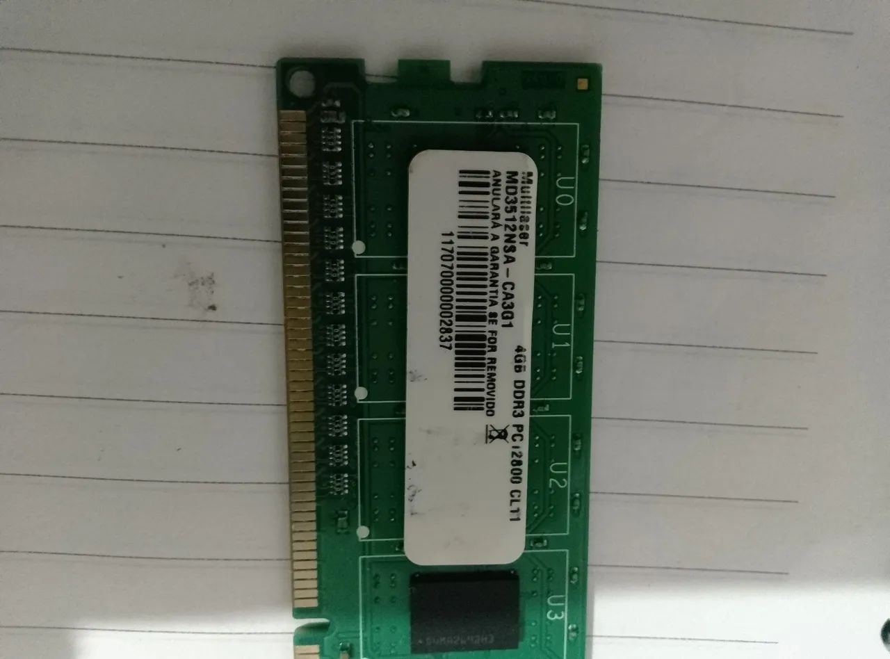 MEMÓRIA RAM 8GB e 4GB.. 2GB.... DESKTOP  - Foto 3