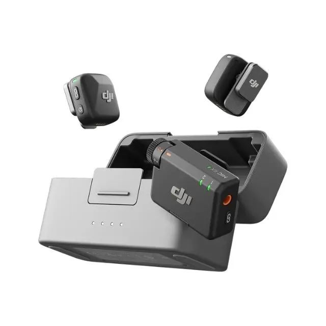 Microfone DJI Mic Mini (2 TX + 1 RX + estojo)
