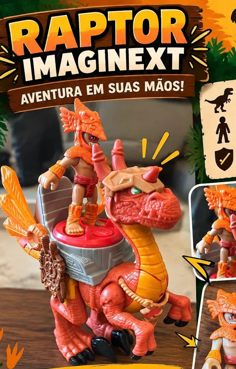 Raptor com Guerreiro IMAGINEXT - Foto 3