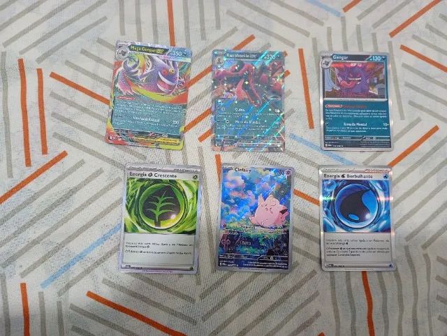 Cartinhas de pokémon rara