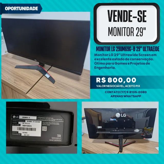 Monitor LG 29" Ultrawide