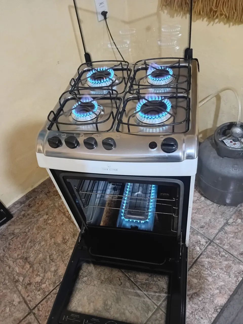 Fogao 4 bocas automático  - Foto 2