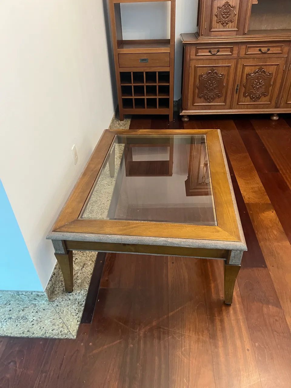 Mesa centro e lateral