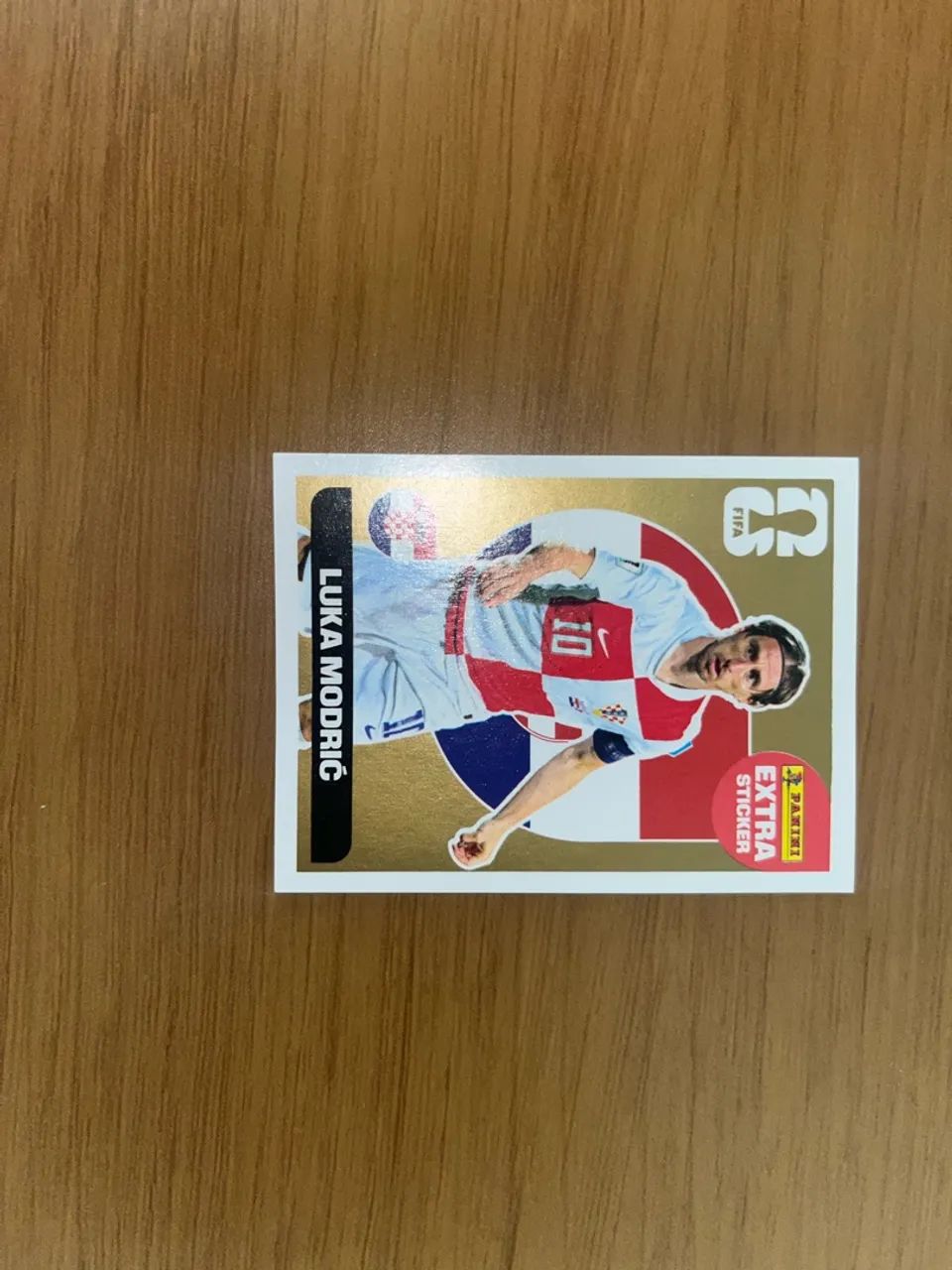 Figurinha Legend extra sticker Modric ouro ORIGINAL - Foto 3