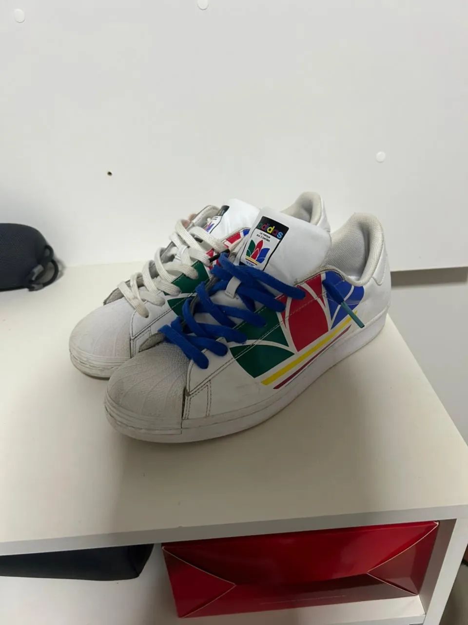 Adidas superstar colorful threefoil - original  - Foto 4