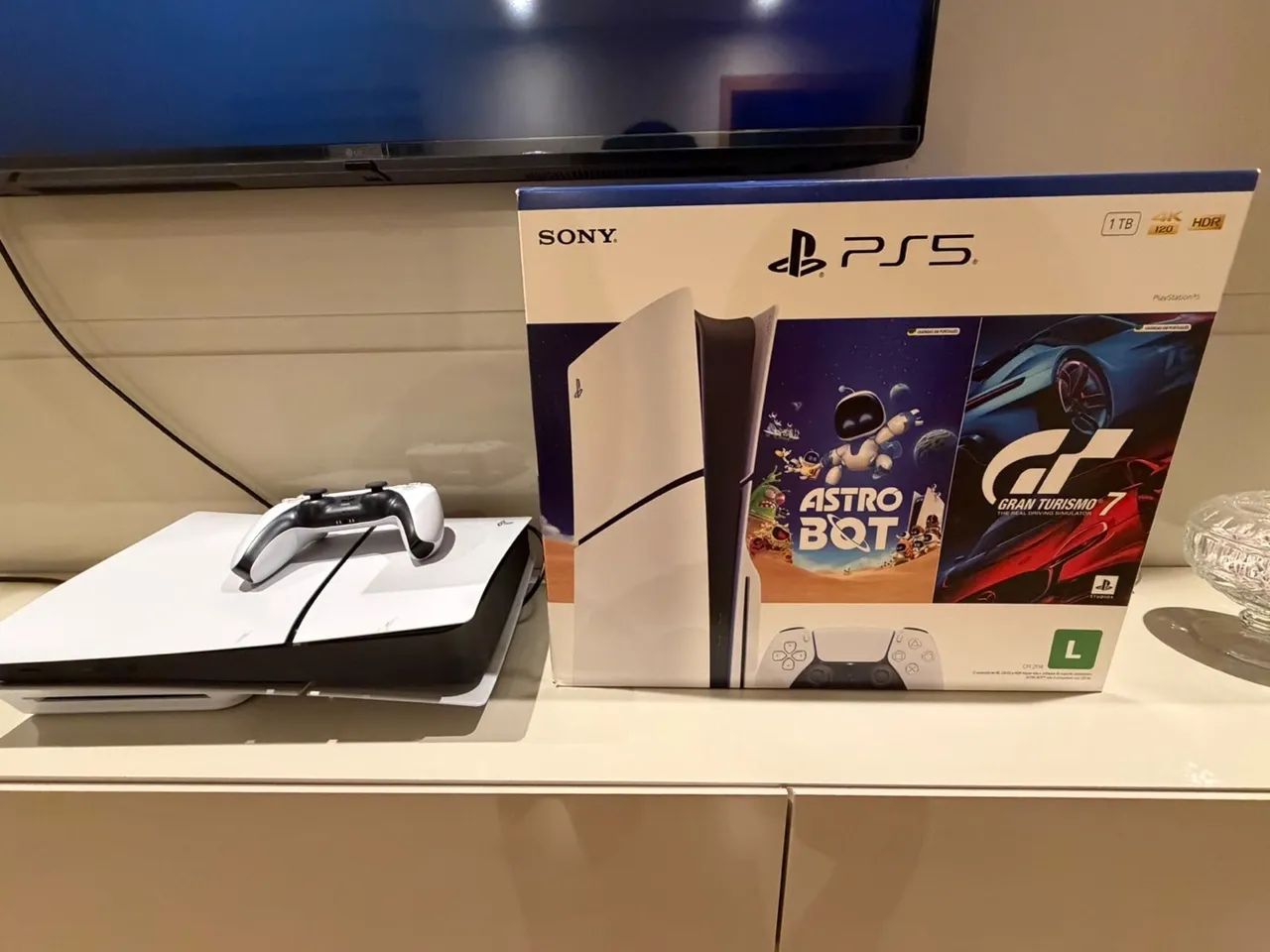 PS5 Slim com leitor de disco 