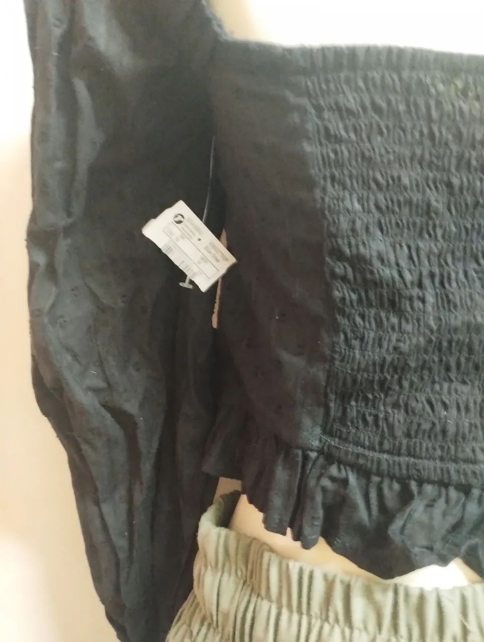 Blusa bordada preta Renner nova M - Foto 5