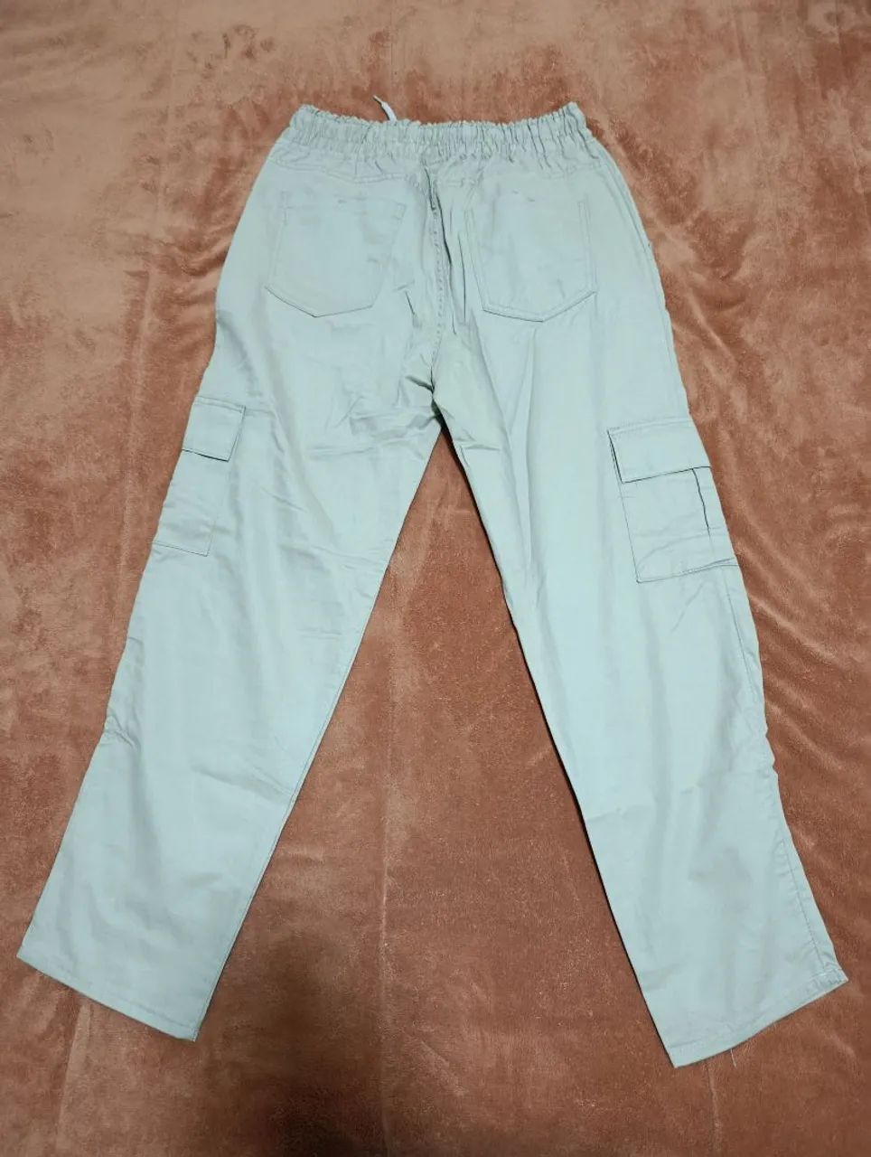 Calça cargo bege - Foto 2